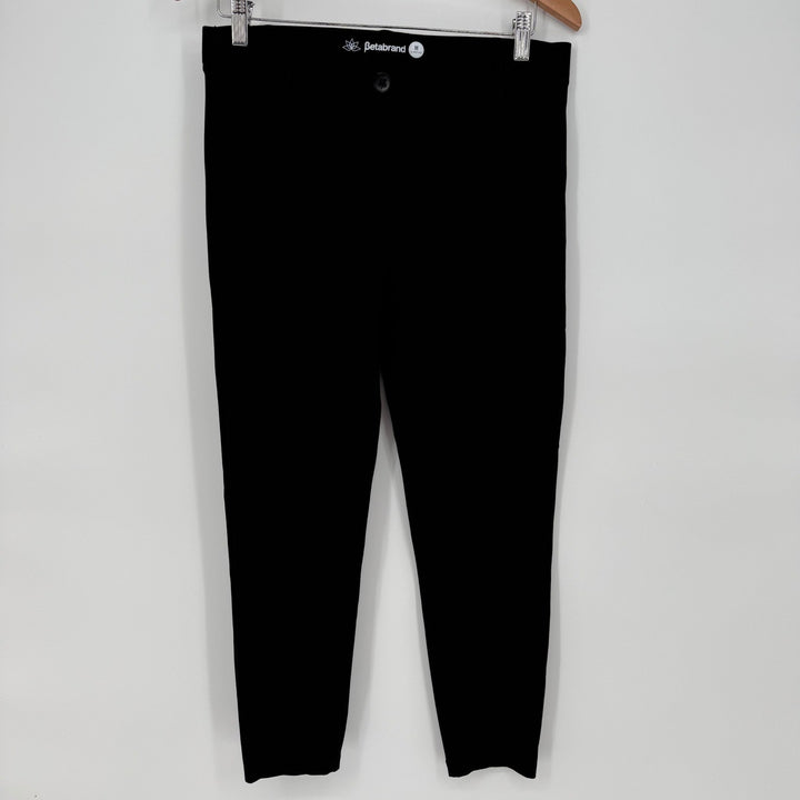 Betabrand Black Dress Pants Petite Medium Stretch Career Casual