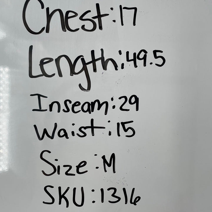 SAYLOR Gingham Peplum Wide Leg Jumpsuit Rust White Size M