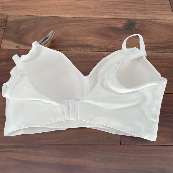 Truekind Supportive Comfort Wireless Shaping Bra White Size L