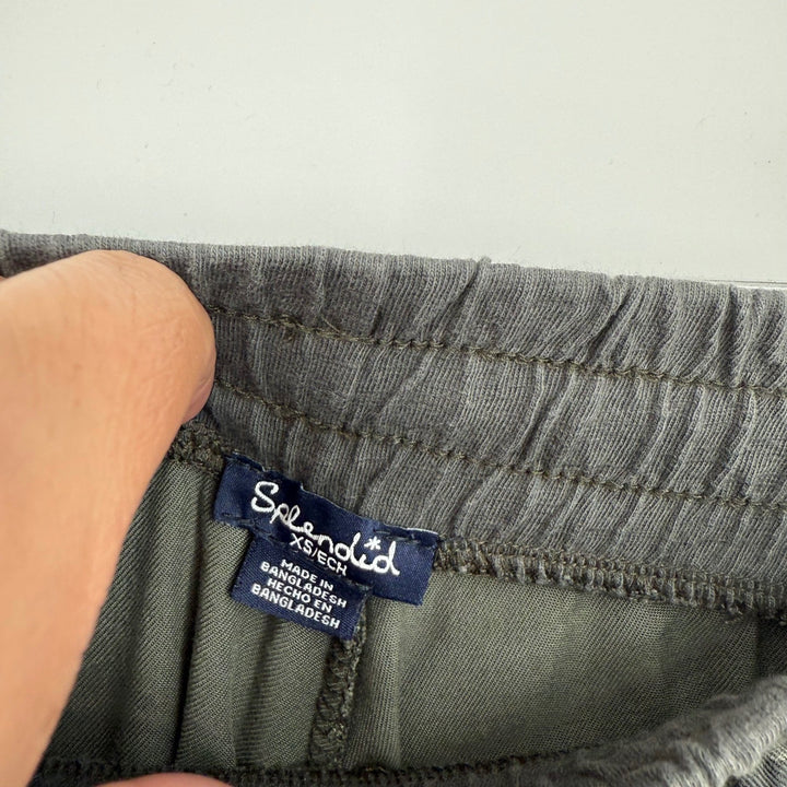 Splendid Camo Print Drawstring Jogger Pants Casual Comfy Athleisure Size XS