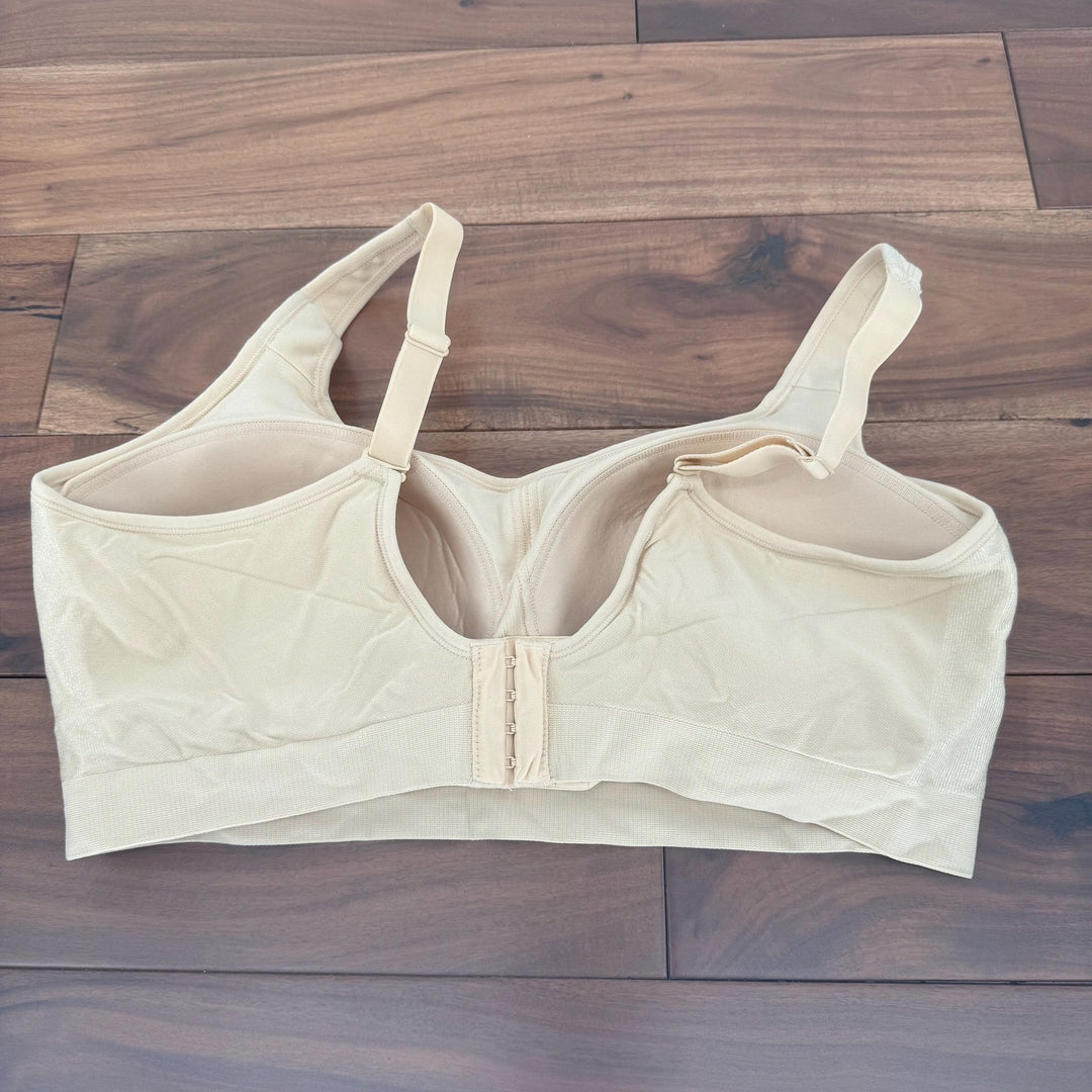 Truekind Wireless Shaping Bra 2XL Chai Everyday Comfort Straps