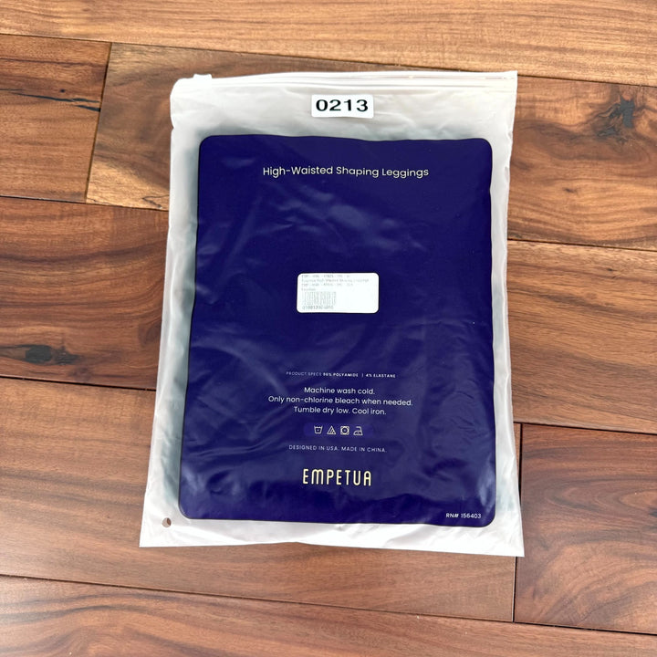 Shapermint Empetua High Waisted Shaping Ankle Leggings Womens 2XL Black Opaque