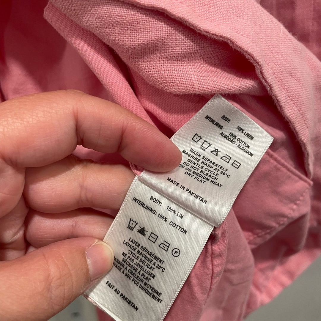 DL1961 Pink Linen Blazer Size M