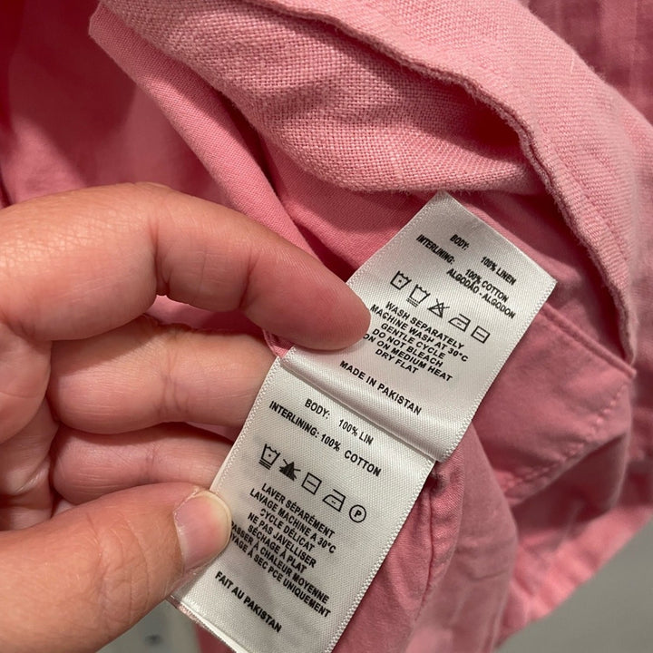 DL1961 Pink Linen Blazer Size M