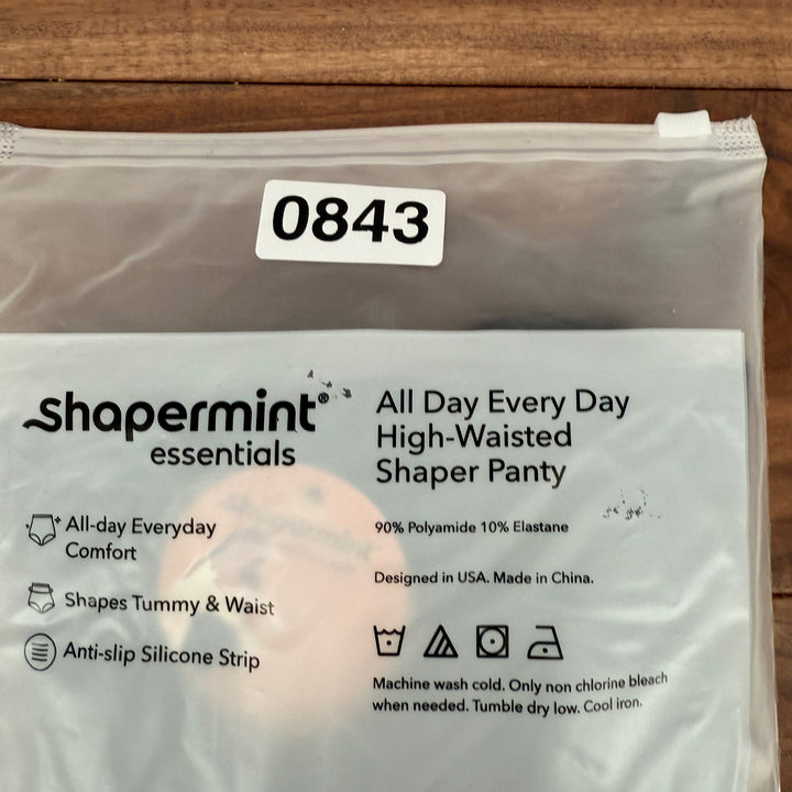 Shapermint Essentials All Day Every Day High Waisted Shaper Panty XL/XXL Black