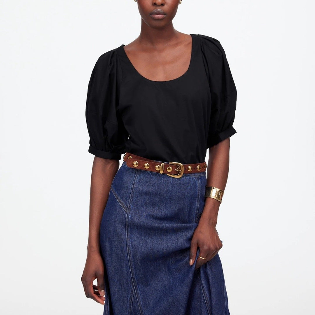 Madewell Relaxed Scoop Neck Short Sleeve Top Size XXS