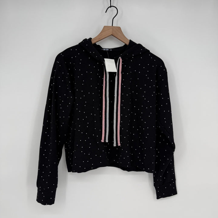 Knit Riot Long Sleeve Crew Neck Hoodie Top Size M