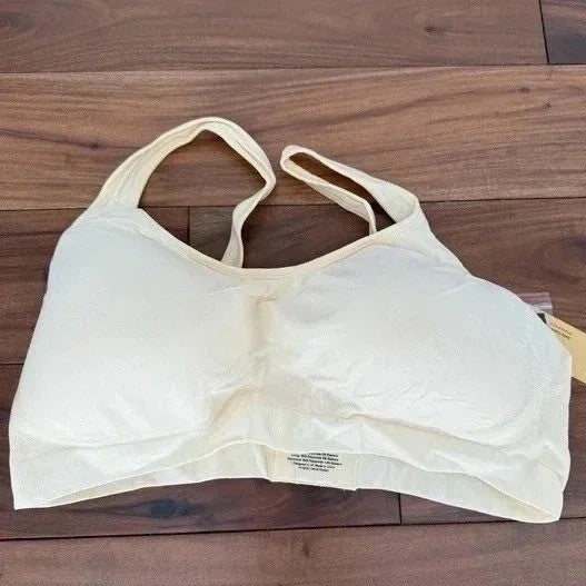 Truekind Supportive Comfort Wireless Shaping Bra XL Beige New