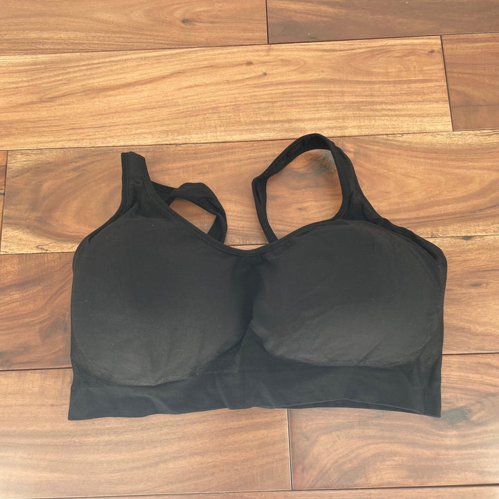 truekind Daily Comfort Wirefree Shaper Bra 4XL Black