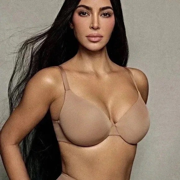 SKIMS Smoothing Intimates Full Coverage Lightly Lined Bra 44D Sienna