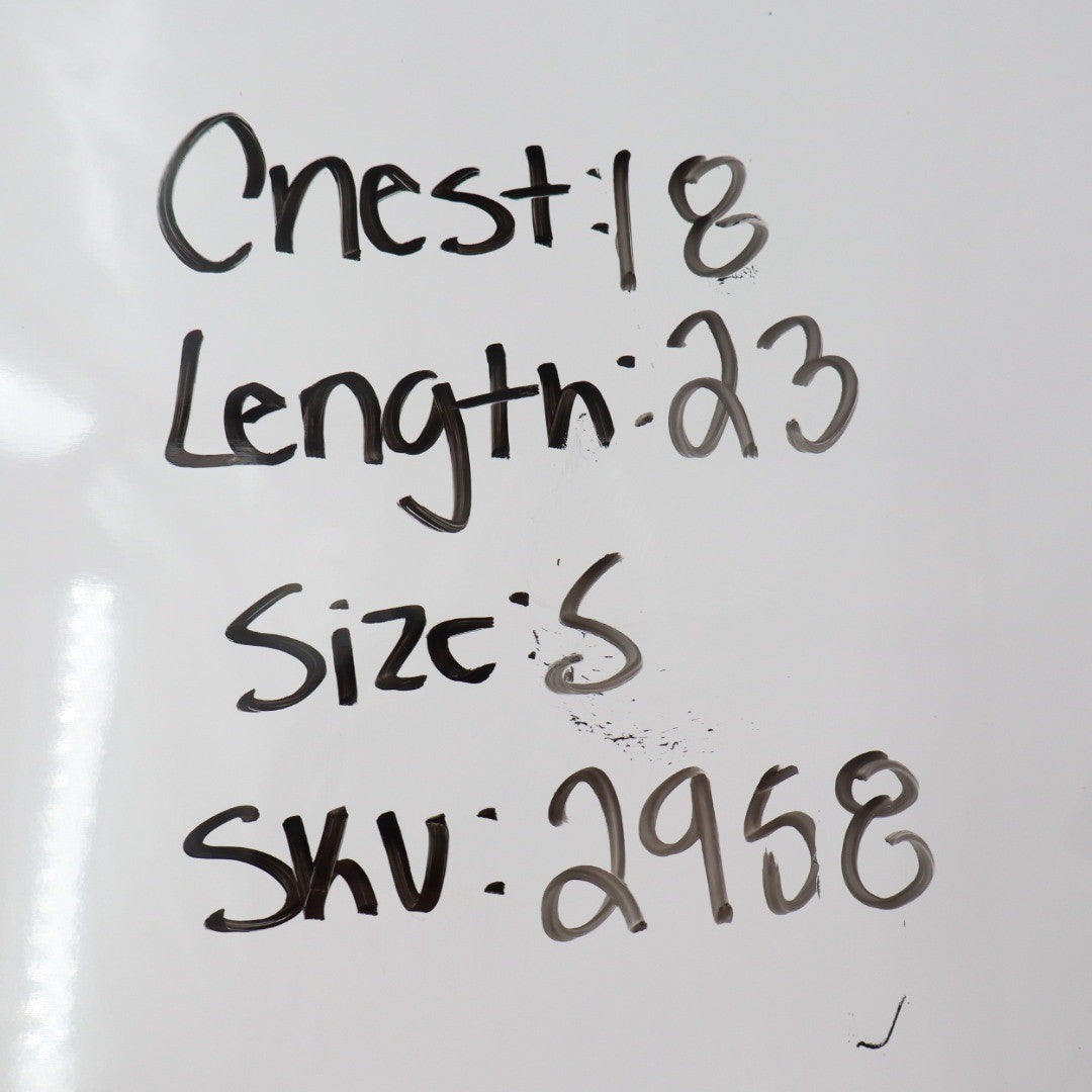 American Giant Black Cotton Tee Crew Neck Made in USA Size S