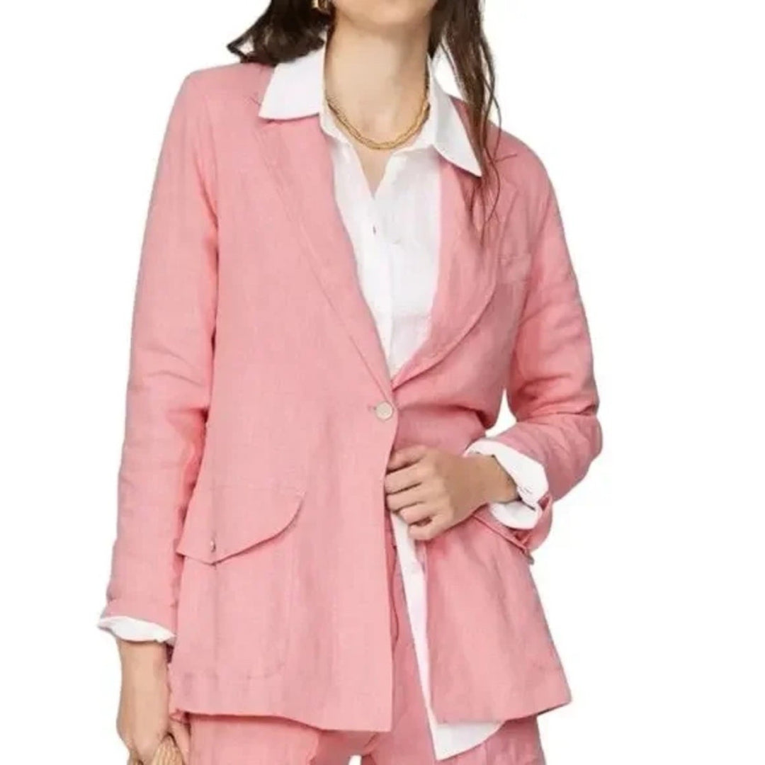 DL1961 Pink Linen Blazer Size M