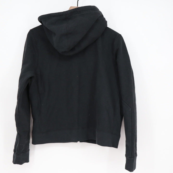 American Giant Full Zip Hoodie Black Cotton Sweatshirt Fleece Lined Size S