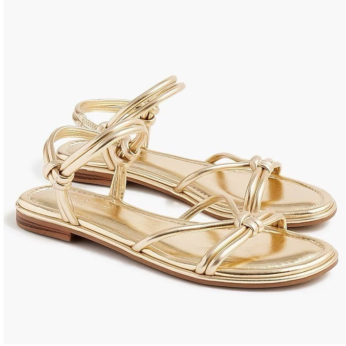 J.Crew Knotted Ankle-Strap Sandal Size 7