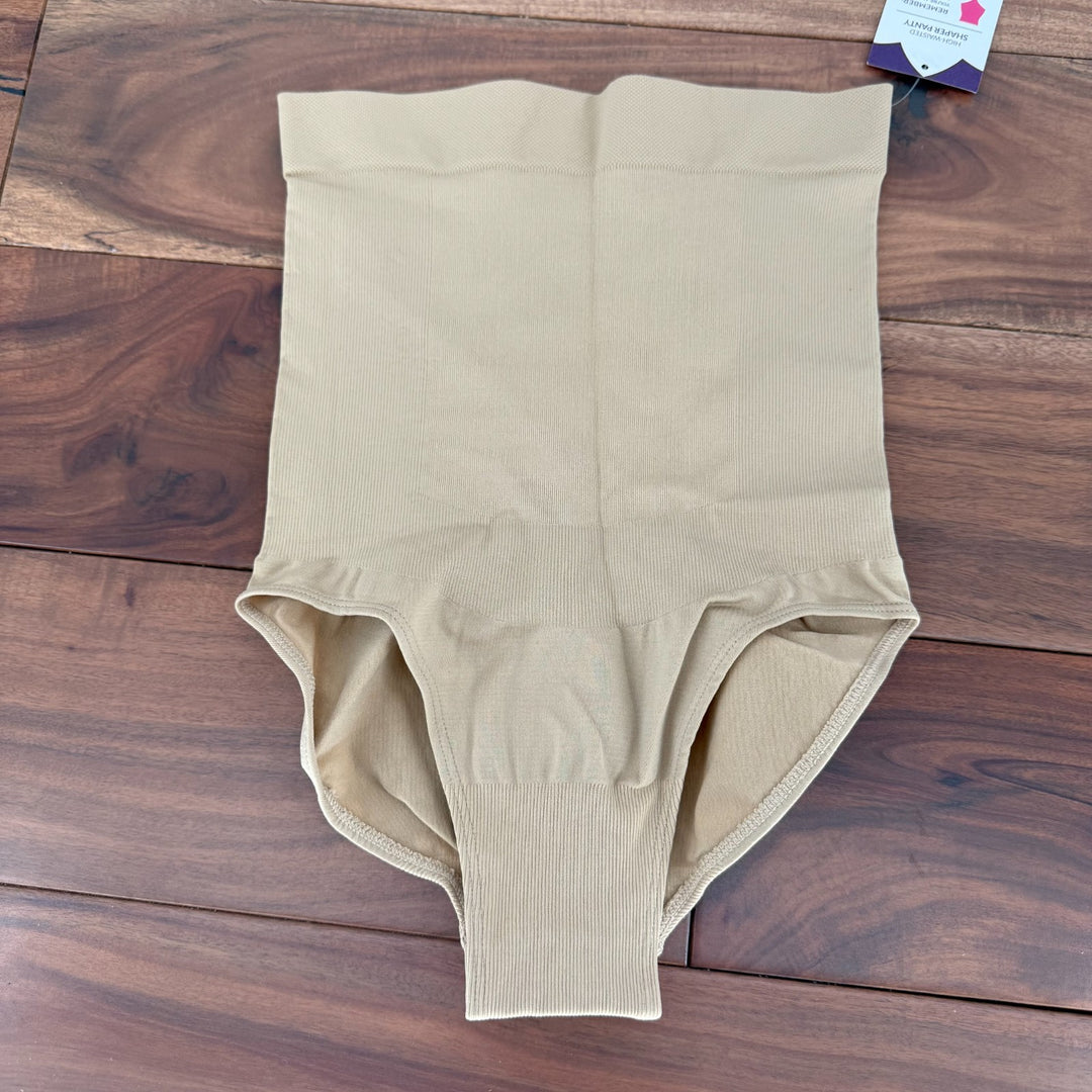 Shapermint Empetua All Day Every Day High-Waisted Shaper Panty Womens Small Nude