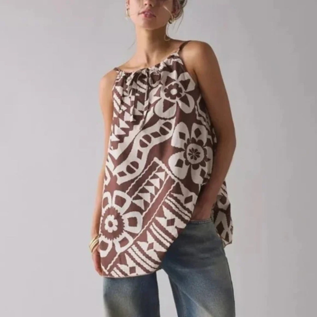 BDG Eva Tie-Front Ruched Strap Trapeze Mini Dress Size XS