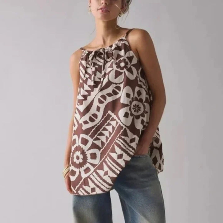 BDG Eva Tie-Front Ruched Strap Trapeze Mini Dress Size XS