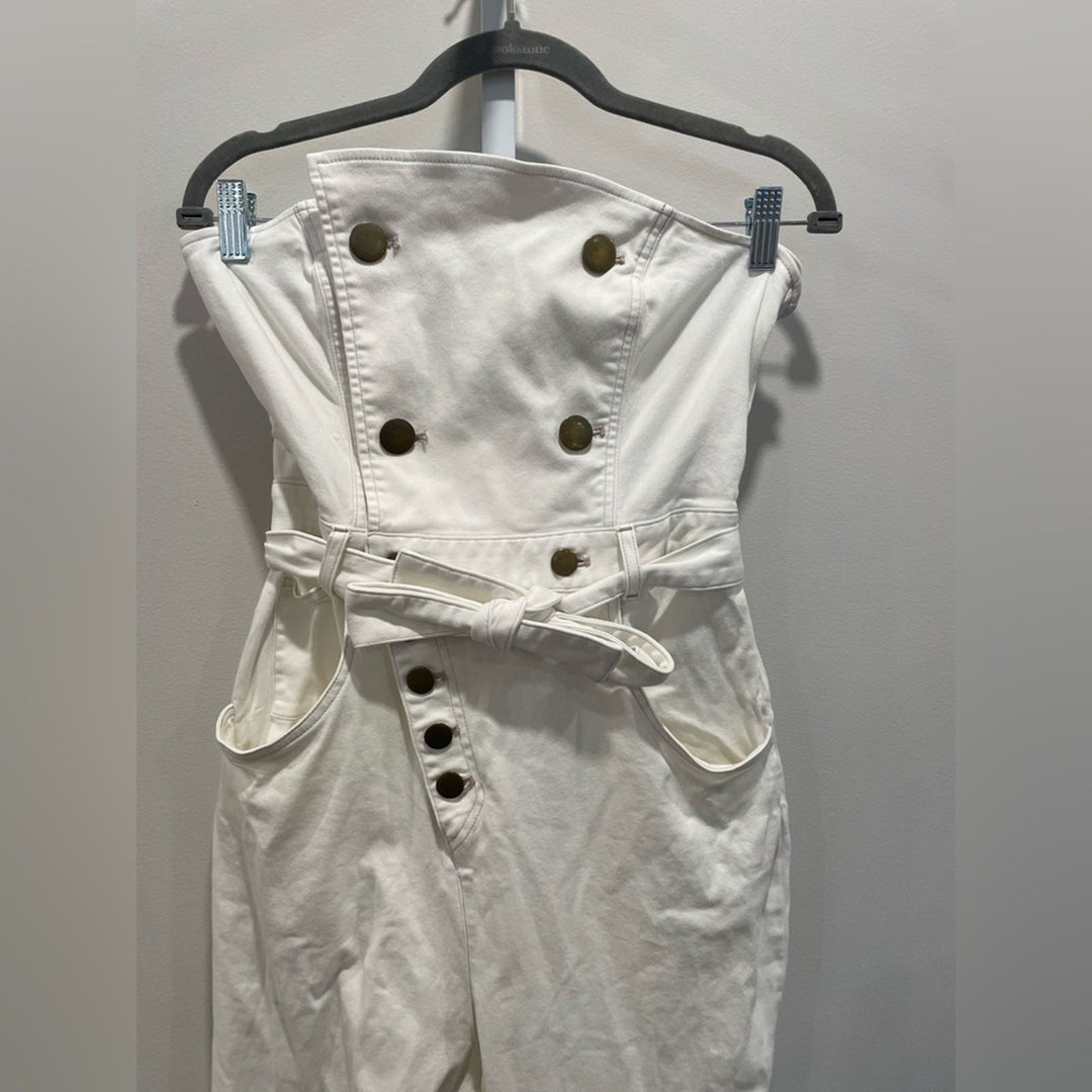 Marissa Webb X RTR Strapless Jumpsuit Size 10