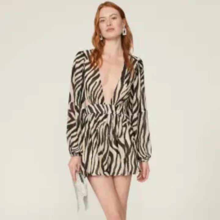 Toccin X RTR Zebra Romper Size 10