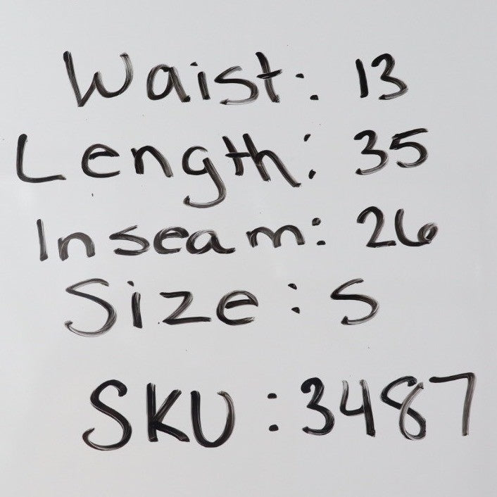 American Giant Black High Waist Pocket Leggings Made in USA Size S