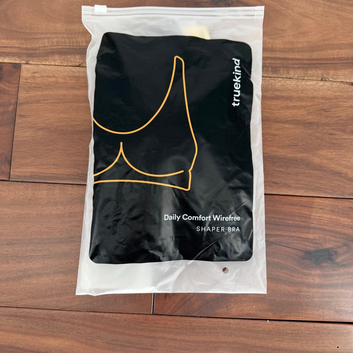 Truekind Shapermint Compression Wirefree Daily Comfort Shaper Bra Chocolate