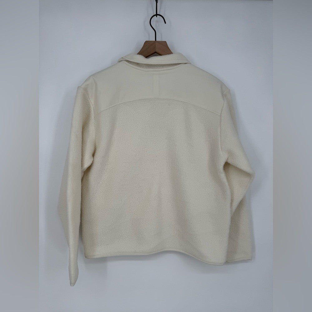 Allbirds Women's Fluff Fleece Pullover Natural White Size S