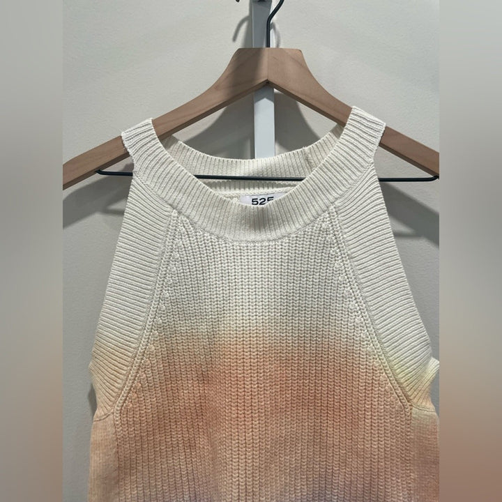 525 America Spray Dye Sweater Tank Size L
