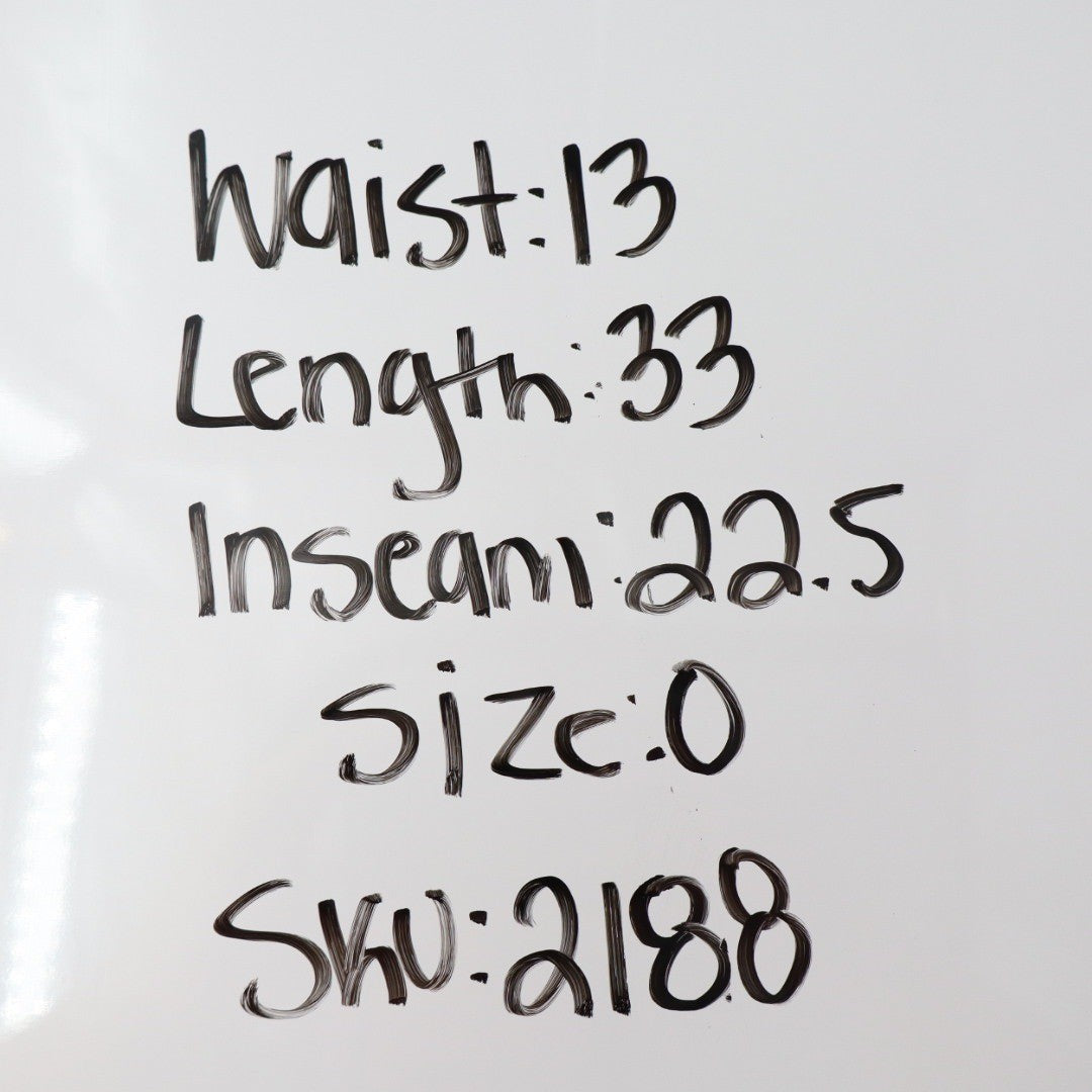 American Giant Black Flared Leggings Pants Women's Size 0