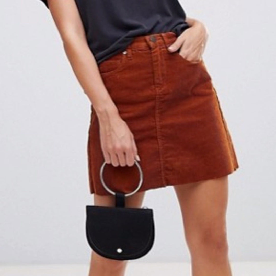 Blank NYC Clockwork Copper Skirt Size 27