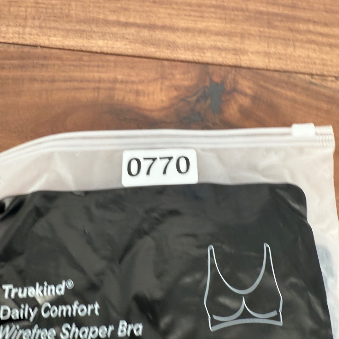 Truekind Daily Comfort Wirefree Shaper Bra Size 2XL