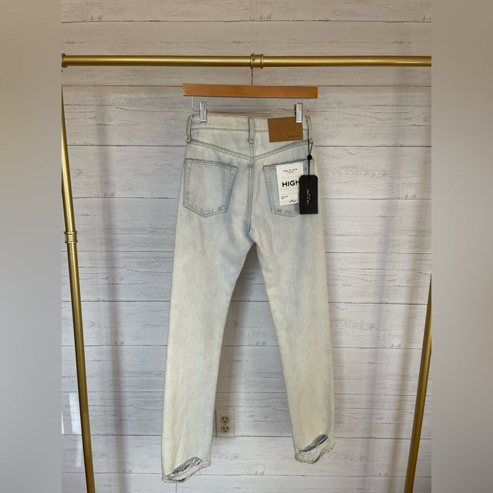 Rag & Bone Maya High-Rise Slim Jeans Size 23