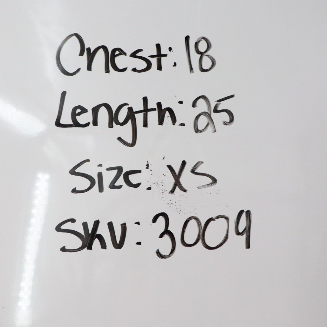 American Giant Black 3/4 Sleeve V Neck Cotton Top Women's XS Made in USA