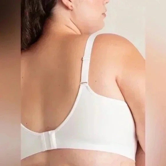 Shapermint Essentials Daily Comfort Wireless Shaper Bra White Medium