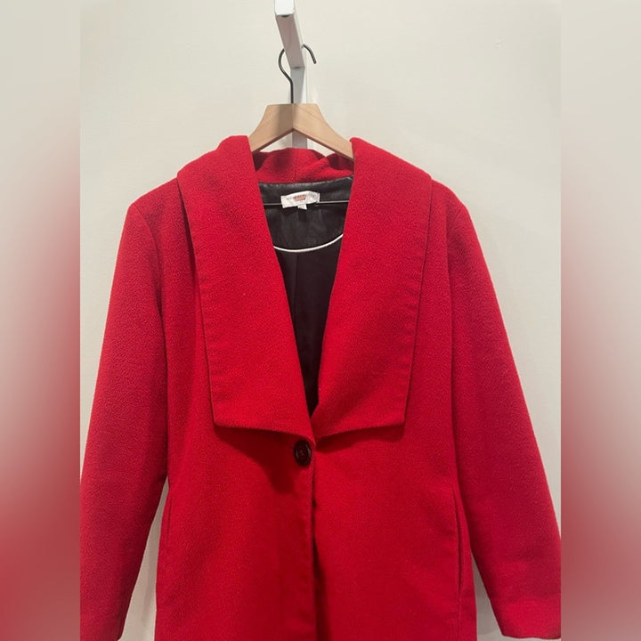 Waverly Grey Red Gabby Jacket Size XS