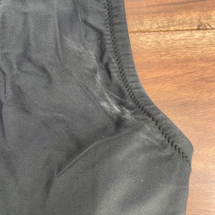 J. Crew Black One Shoulder Bikini Top Swimsuit Size L