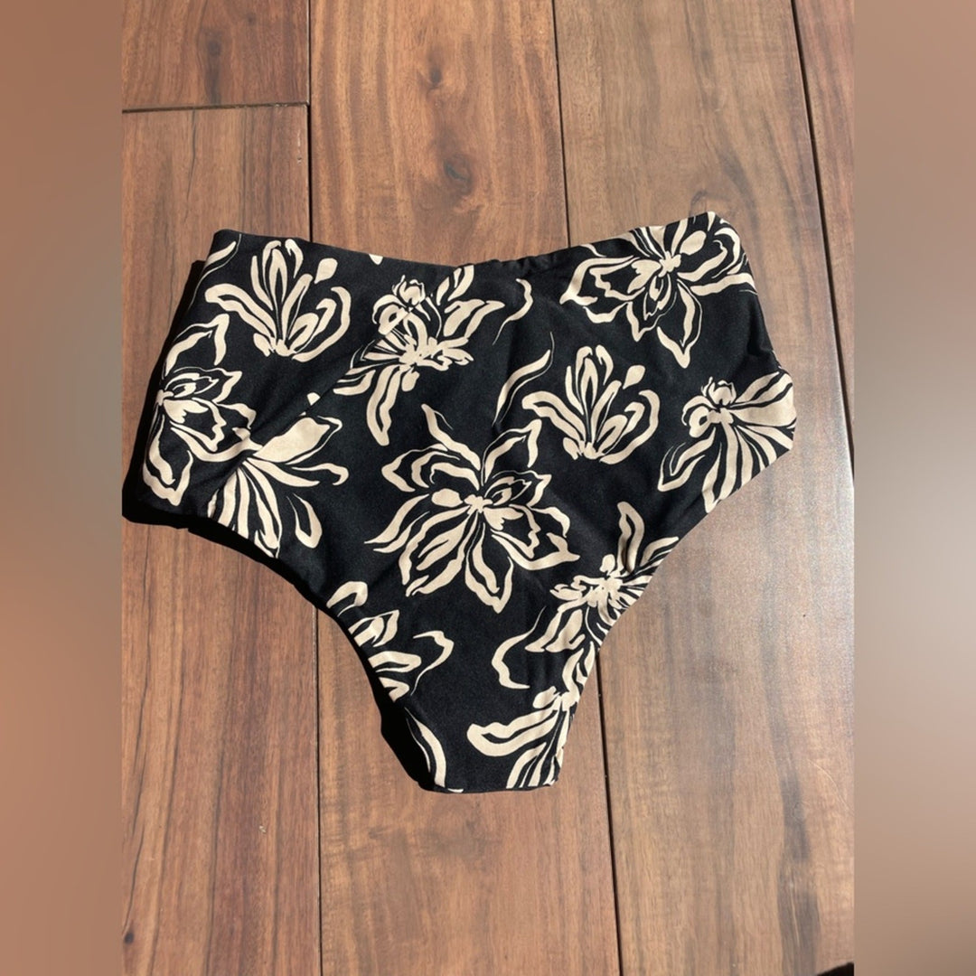 L Space High Tide Bikini Bottom Size XS