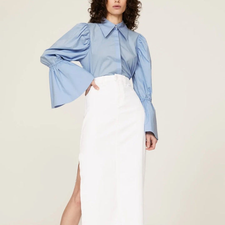 AS By DF Marin Bell Sleeve Top Size L