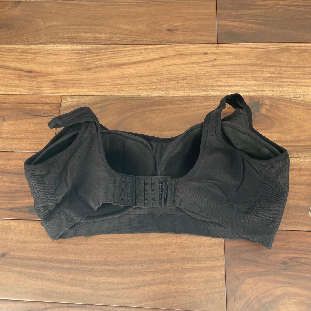 TrueKind Daily Comfort Wirefree Shaper Bra Black 2XL