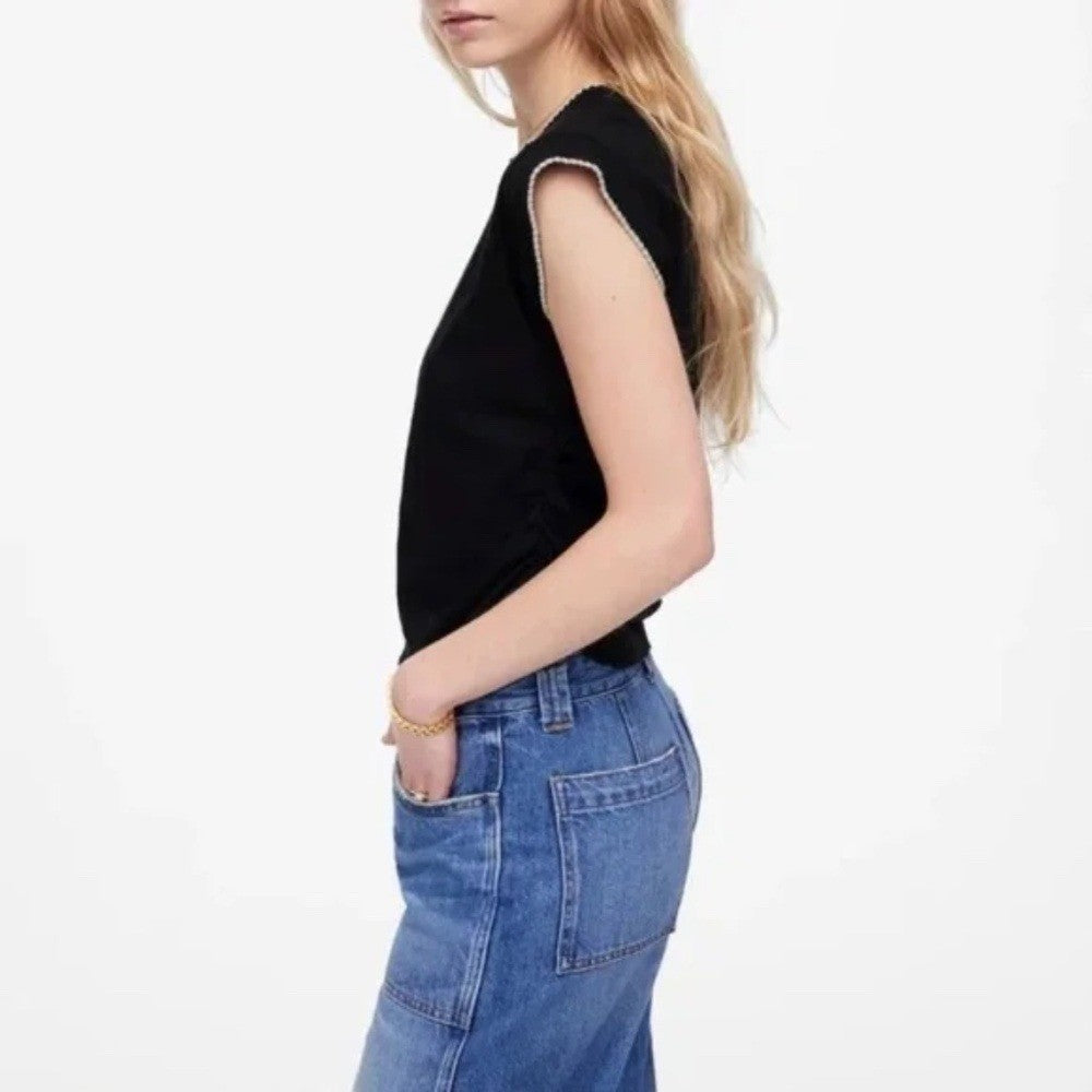 Madewell Side-Cinch Muscle Tee Size XS