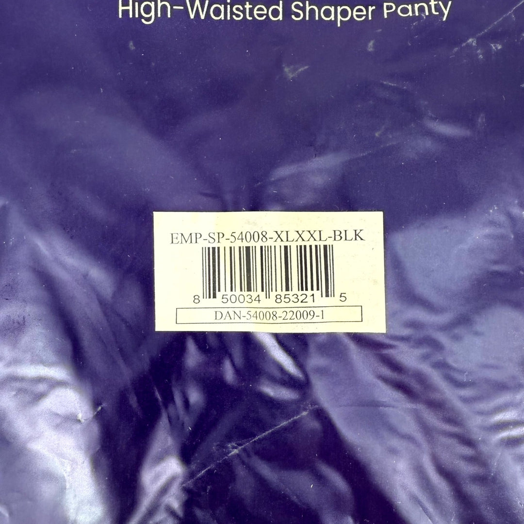 Shapermint Empetua High Waisted Shaper Panty Women's XL/2XL Black Shapewear