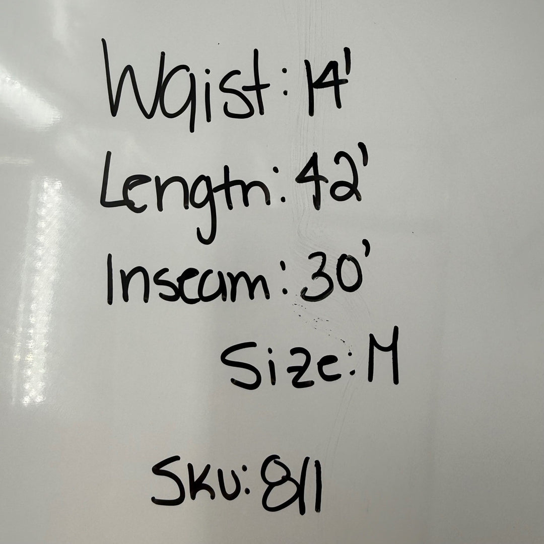 Wish List Jeans White Flare Leg High Waist Denim Pants Size M