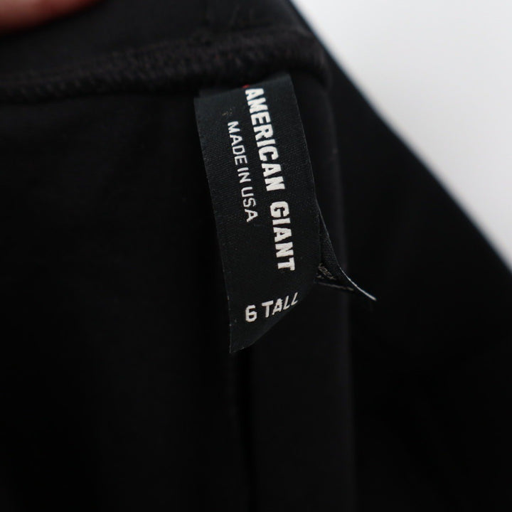 AMERICAN GIANT Black Ponte Knit Bootcut Pants Size 6 Tall