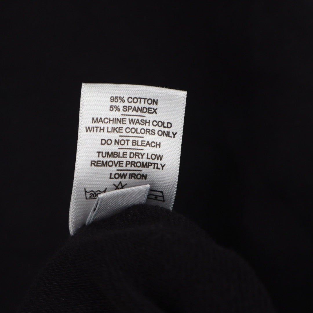 American Giant Black Long Sleeve Quarter Zip Sweatshirt Dress Size S Made in USA