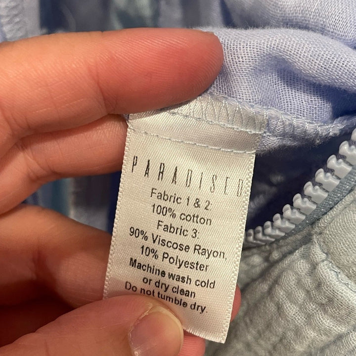 Paradised Blue Kelsey Jumpsuit Size XS