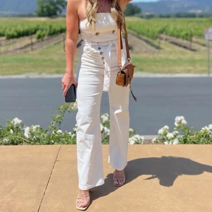 Marissa Webb X RTR Strapless Jumpsuit Size 10