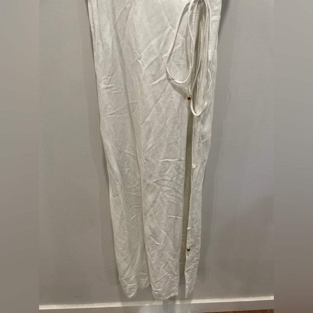 Rosetta Getty x RTR White Apron Jumpsuit Size 0