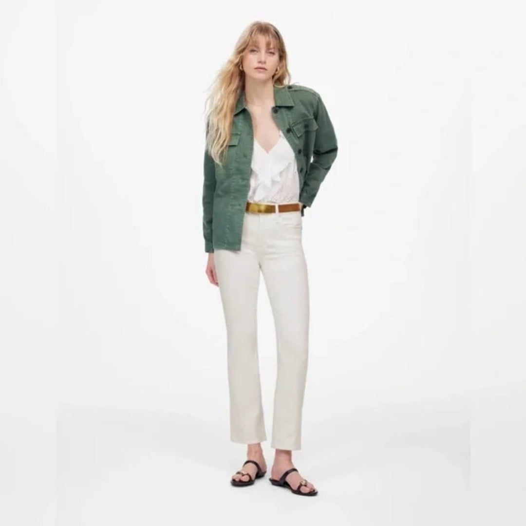 Madewell Mid-Rise Kick Out Jeans Size 24