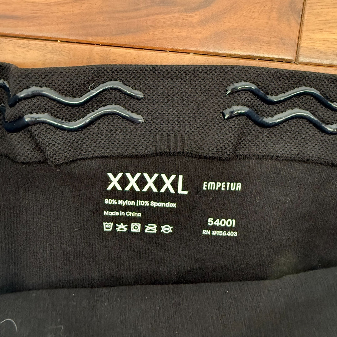 Shapermint Empetua High Waisted Shaper Panty Womens 4XL Black Stretch Shapewear