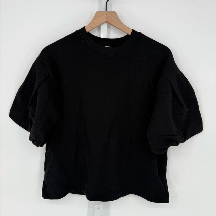 Madewell Puff-Sleeve Sweatshirt Tee Size XS