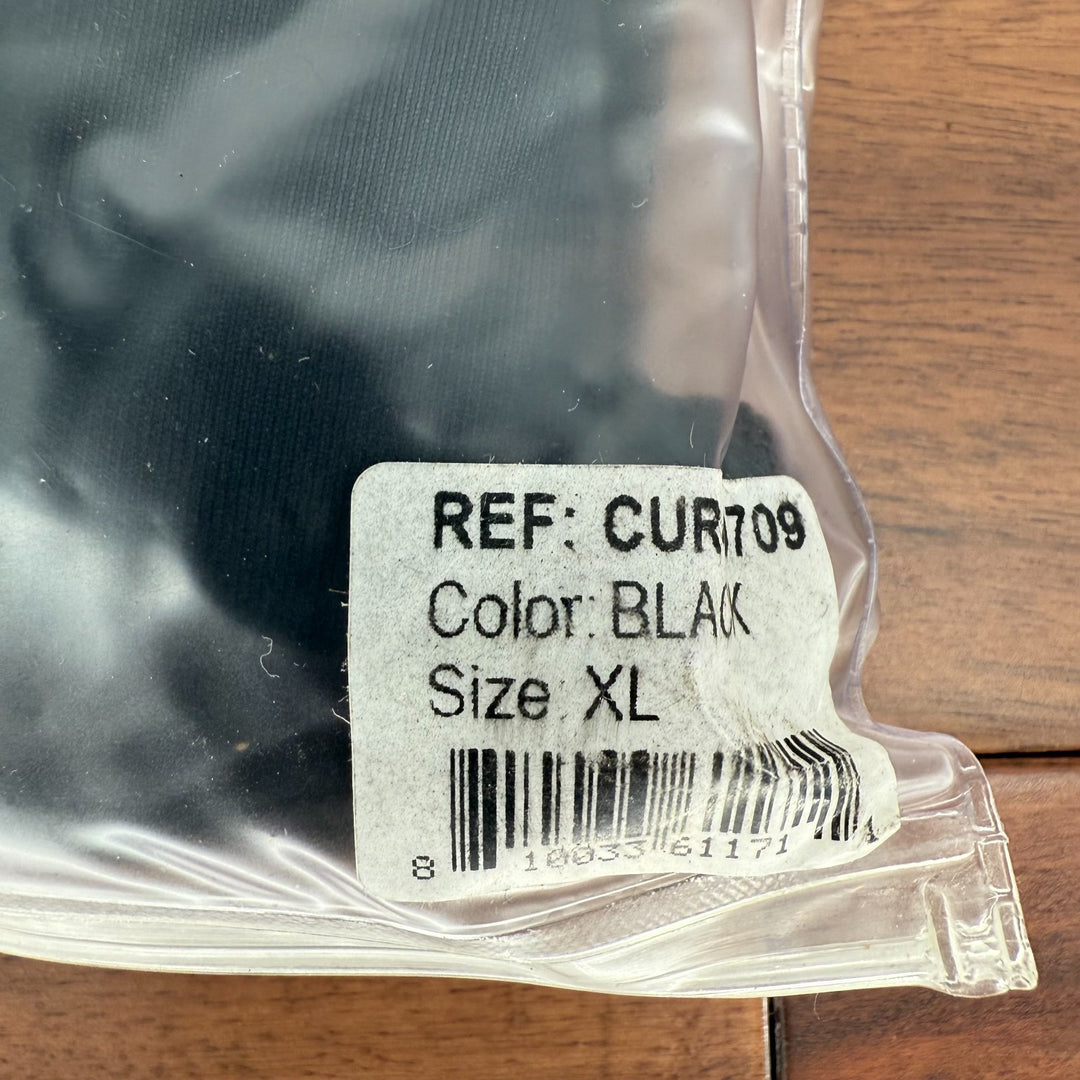 Curveez High Waist Leggings Womens XL Black Stretch Firm Control Stunning Shape